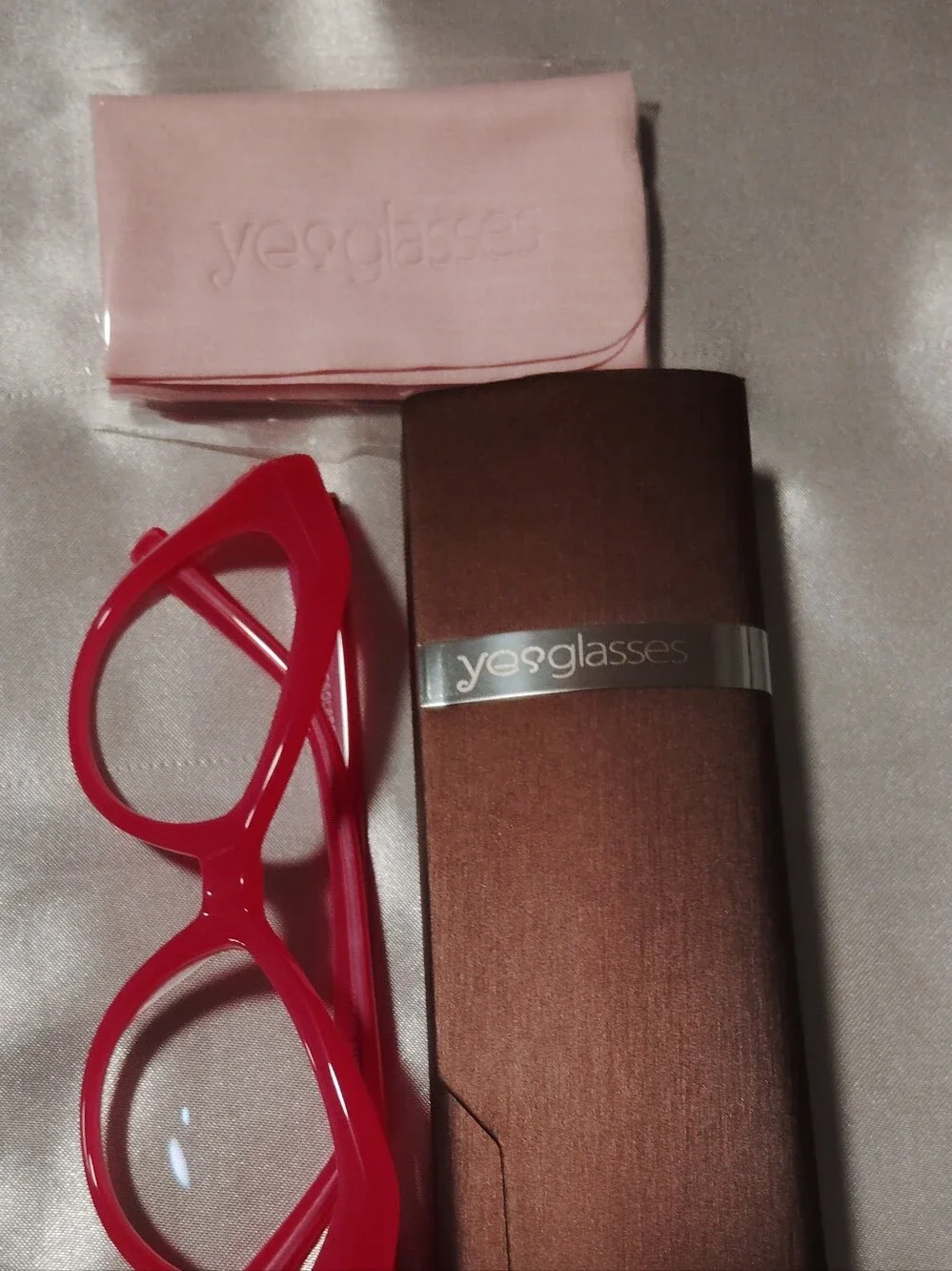 Yesglasses Limerick Cateye Readers +2.75 In Hot Pink